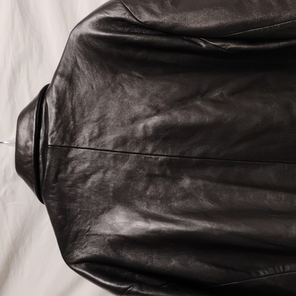 Excelled Classy Black Leather Jacket Sz.2XL - Picture 8 of 16